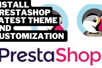 install prestashop theme and do customization