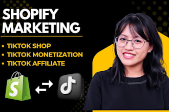 do tiktok shop for shopify marketing, tiktok affiliate or crp monetization