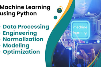 do any machine learning projects using python and r language