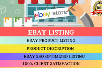 do ebay listing, ebay product listing, ebay SEO, ebay lister
