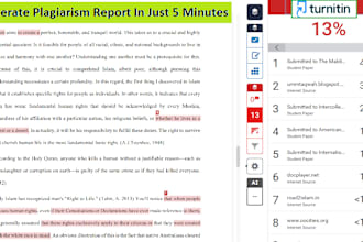 generate plagiarism and ai detection report for your document