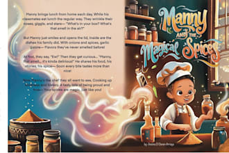 illustrate freehand african american children books