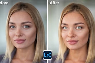 professional photo editing, portrait and skin retouching
