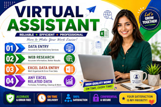 do accurate data entry, web research, copy paste and excel data entry job