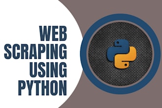 do web scrapping using python