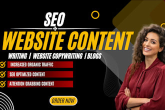 do seo content writing for your website
