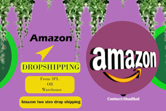 manage amazon store and fbm dropshipping