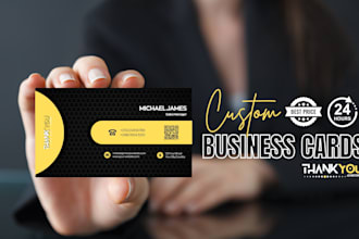 create an amazing and unique business card