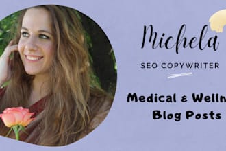 write italian SEO health medical articles and blog posts