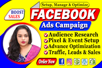 be facebook ads campaign manager, instagram ads,run shopify fb advertising