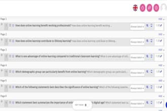 expertly create and upload quizzes to moodle lms