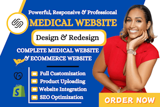 design doctor, dentist, health, clinic, medical, surgeon website, wix website,