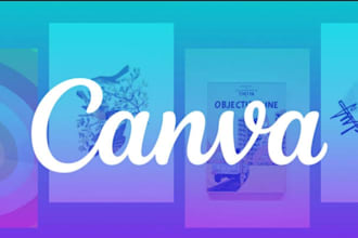 make designs by canva application