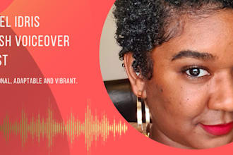 record a professional and versatile black british voice over