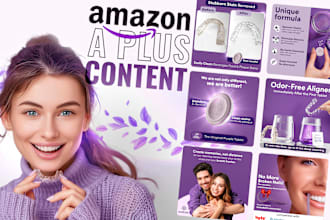 design ebc amazon listing images to boost sells in 24hrs