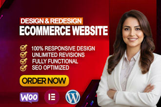 design ecommerce wordpress website using woo commerce