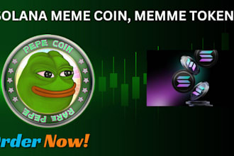 create solana based token, solana meme coin,  meme token solana coin website