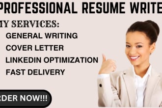 write a military and federal resume, CV and linkedin optimization