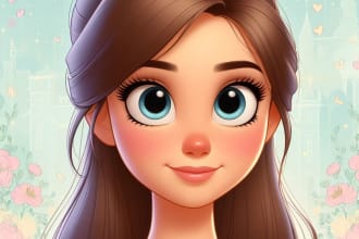 make your portrait in disney style