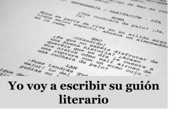 write your literary screenplay in spanish