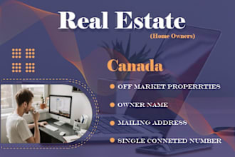 provide canada home owners data