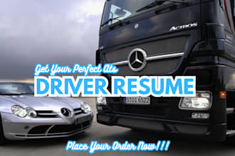 write truck driver resume, pilot, sailor, executive resume cover letter linkedin