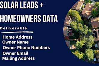 provide quality solar leads using google map