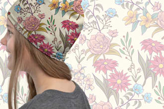 craft high end seamless textile prints
