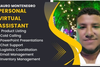 be your full time personal virtual assistant