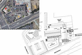 create site plan from google maps, gis, satellite in cad