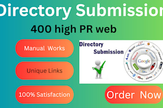 build 400 directory submission and business listing links