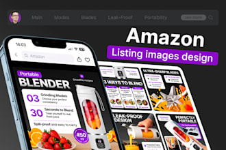 design amazon listing images, amazon infographics