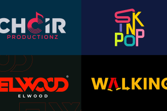 design wordmark font lettermark typography logo design