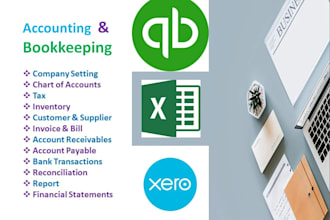 do quickbooks bookkeeping, and bank reconciliation