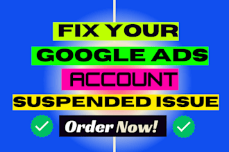 reactive your google ads suspended account and fix issue