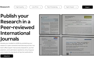 publish your research in peer reviewed international journal