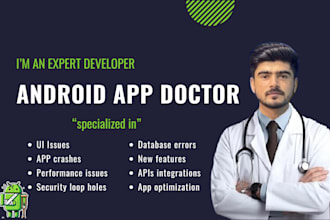 fix android app issues, bugs, crashes and add new features