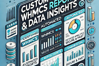 generate custom whmcs reports and data insights