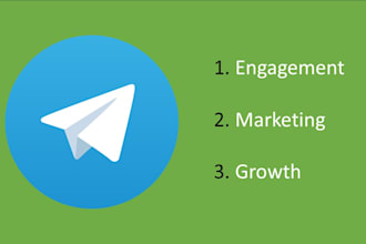 do community management over telegram twitter and discord