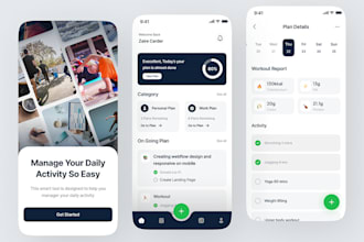 do create amazing flutter app and prototypes for android and iphone app