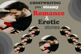 ghostwrite mouthwatering romance and erotic short story or book
