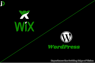build, design, redesign, fix or revamp wix or wordpress website