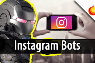develop tiktok livestreaming bot, instagram API bot, youtube bot, snapchat bot
