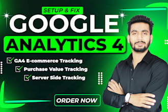 fix or setup google analytics 4 ga4 ecommerce tracking, ga4 server side tracking