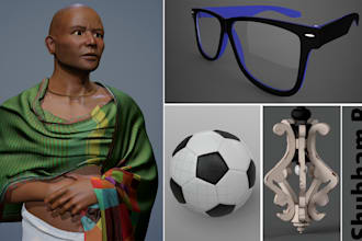 create game ready low poly 3d assets with pbr textures