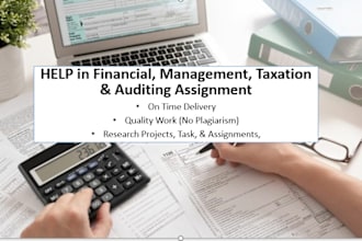 do accounting and finance assignments, financial forecasting