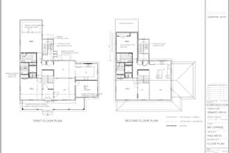 draw blueprient house floorplan permit drawing in revit