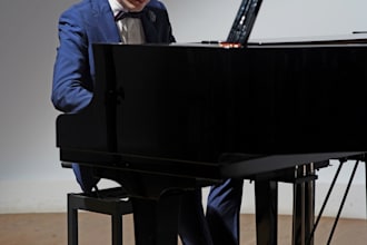 offer you a online piano recital or a live performance