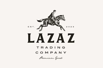 do modern horses equestrian logo