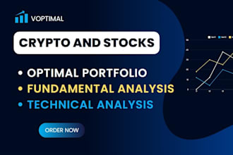 build optimal portfolios and do fundamental and technical analysis